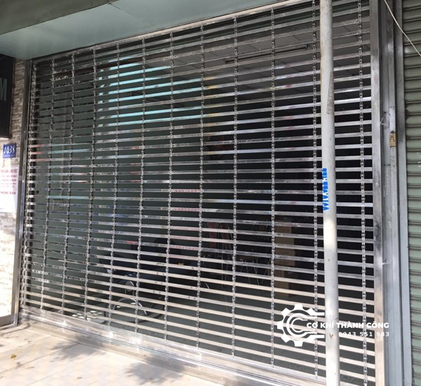 Cửa cuốn khớp thoáng inox