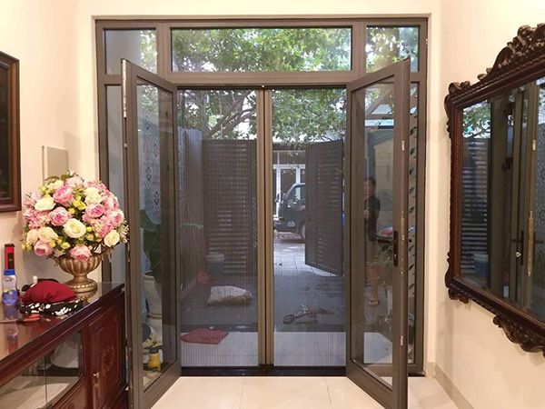 Khám Phá 30 Mẫu Cửa Lưới Chống Muỗi Màu Ghi Đẹp Vừa Lắp Đặt
