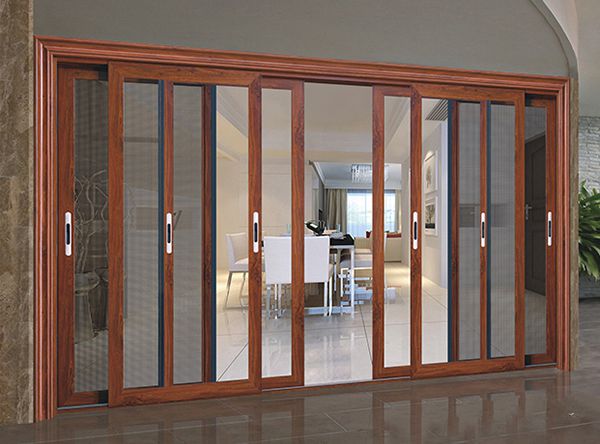 Top 30 Mẫu Cửa Lưới Chống Muỗi Màu Vân Gỗ Đẹp, Hiện Đại