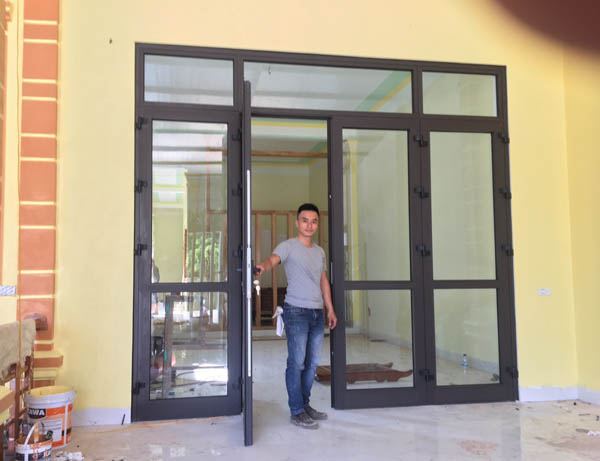 Bàn giao cửa nhôm Xingfa tại Thường Xuân, Thanh Hóa