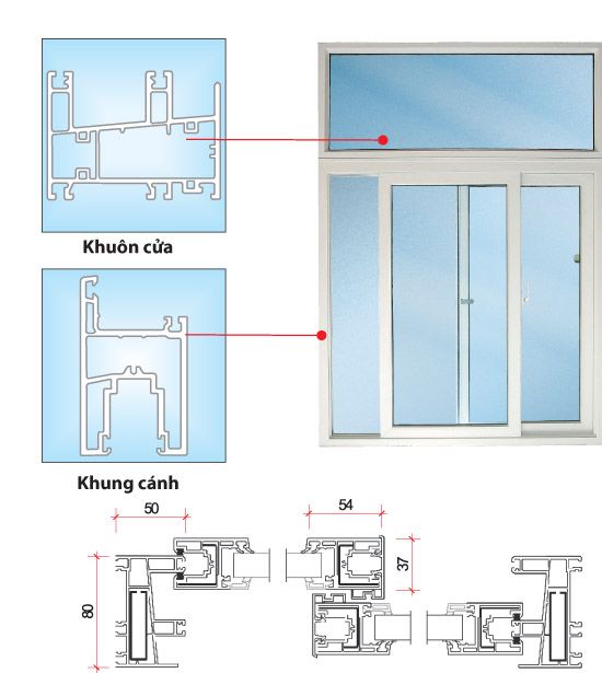 Cửa sổ mở trượt