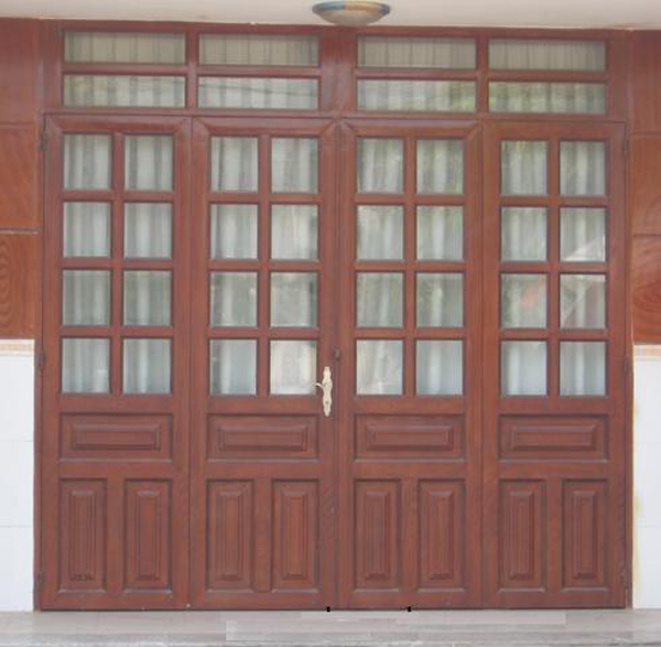 Cửa sắt pano