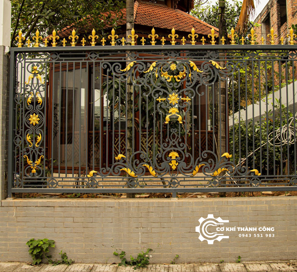 Hàng rào sắt trong thiết kế kiến trúc