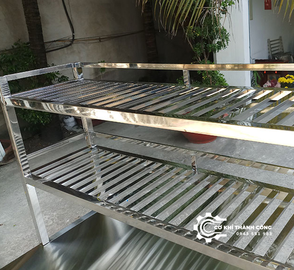Gia công giá kệ inox