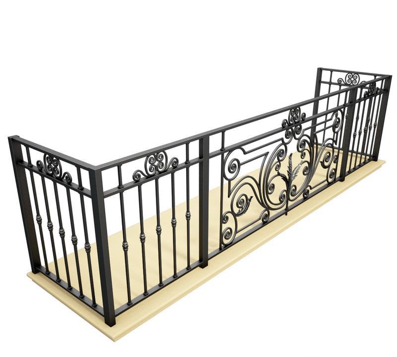 Lan can ban công sắt nghệ thuật xu hướng mới