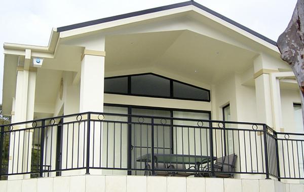 Lan can sắt trong thiết kế kiến trúc