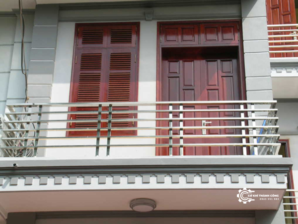 Những mẫu lan can ban công inox đẹp