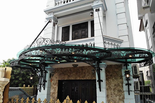 Tổng Hợp 60 Mẫu Mái Kính Sắt Nghệ Thuật Đẹp Đến Không Ngờ