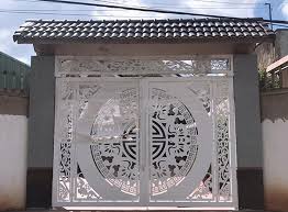 Mẫu cửa sắt 2 cánh đẹp