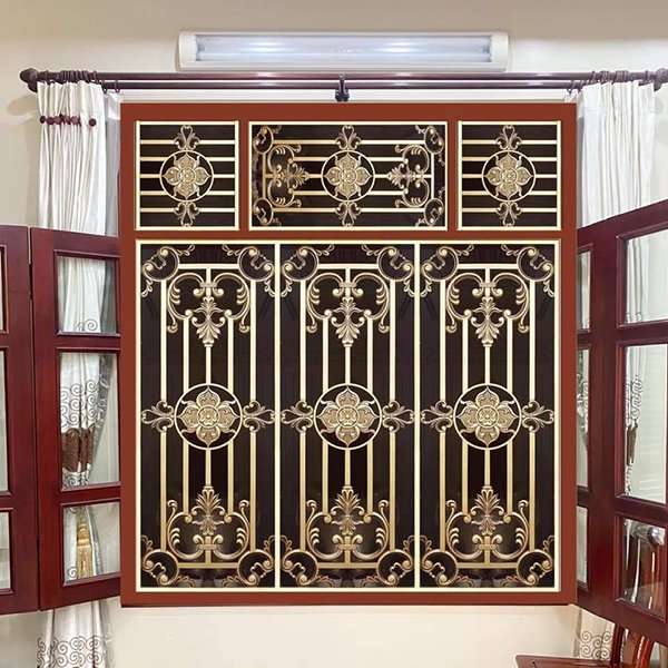 Top 50 Mẫu Bông Gió, Song Cửa Sổ Nhôm Đúc Đẹp Đến Khó Tin