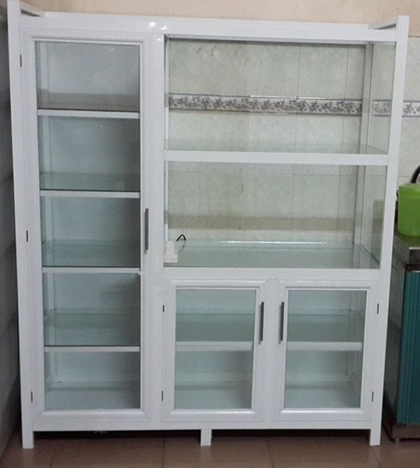 Xem 30 Mẫu Tủ Nhôm Kính Bán Hàng, Tủ Nhôm Kính Trưng Bày Đẹp