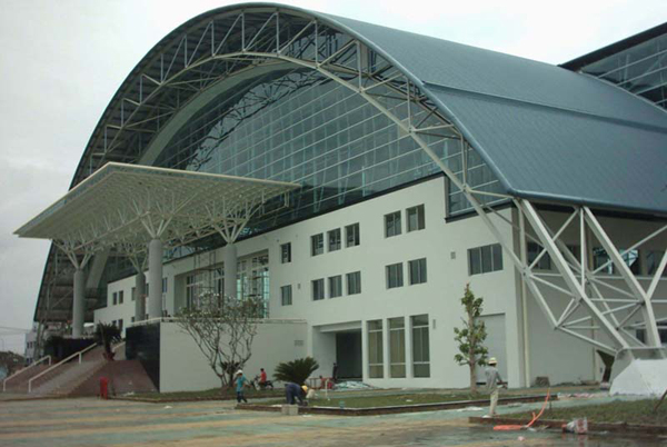 Mái tôn nhà vòm