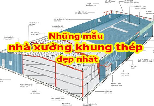 Những mẫu nhà xưởng khung thép đẹp nhất