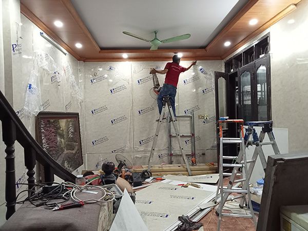 Làm Sao Để Thi Công Tấm Ốp Đẹp Cho Công Trình?