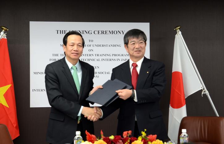 NGƯỜI LAO ĐỘNG LÀ CẦU NỐI TỐT ĐẸP CHO QUAN HỆ VIỆT - NHẬT