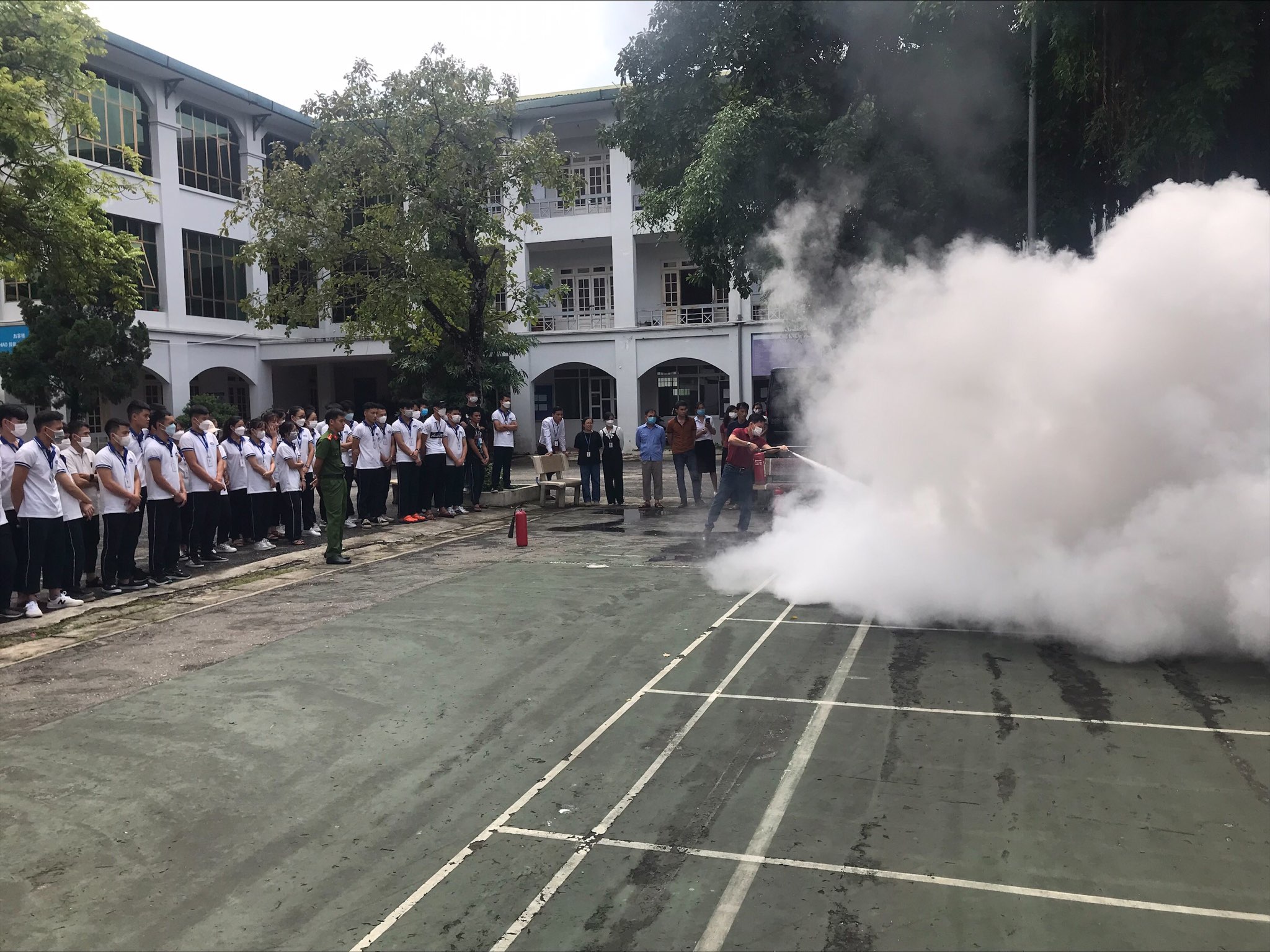 Đào tạo PCCC tại Trung tâm