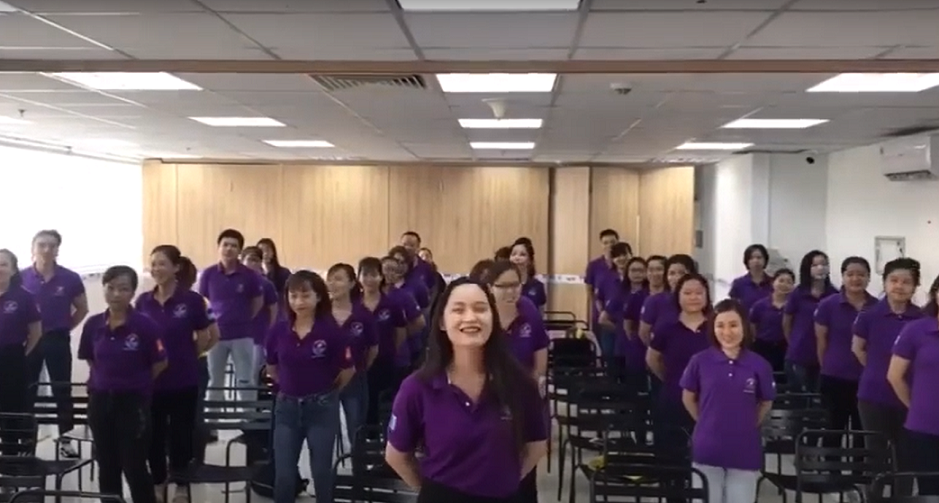 Giây phút giải trí trong trong lớp đào tạo du học nghề Đức