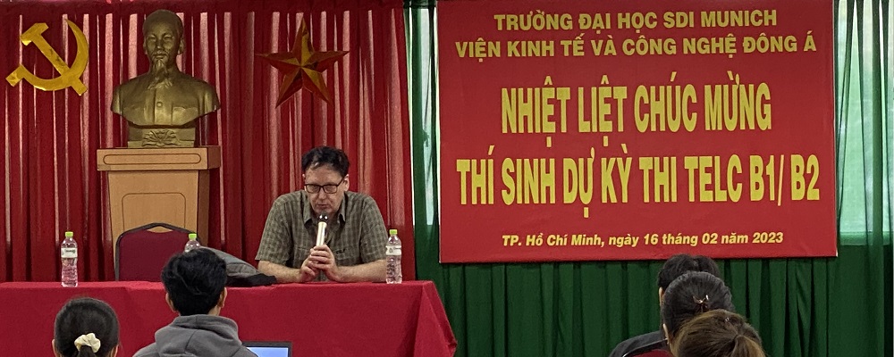 Thông báo lịch thi  tiếng Đức Telc B1/B2 đợt 5.2023 và hướng dẫn đăng ký