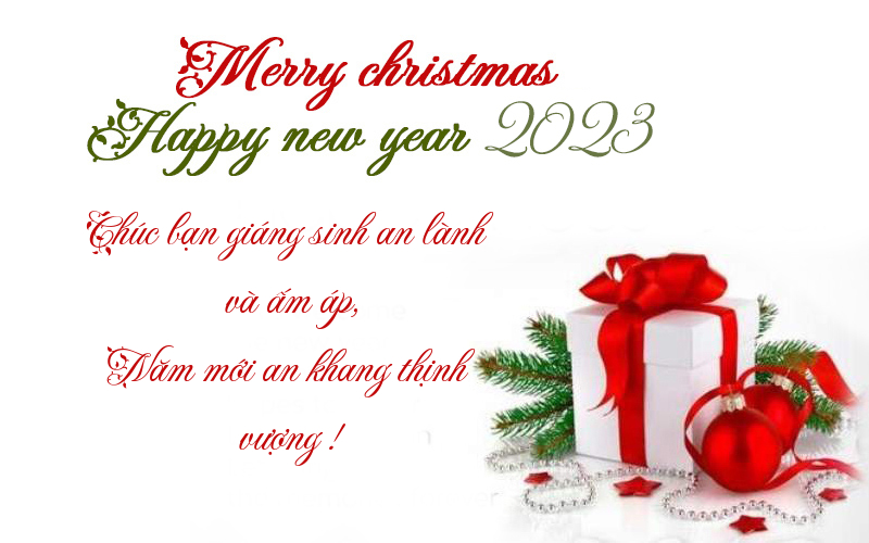 Giáng sinh An lành - Năm mới An khang !