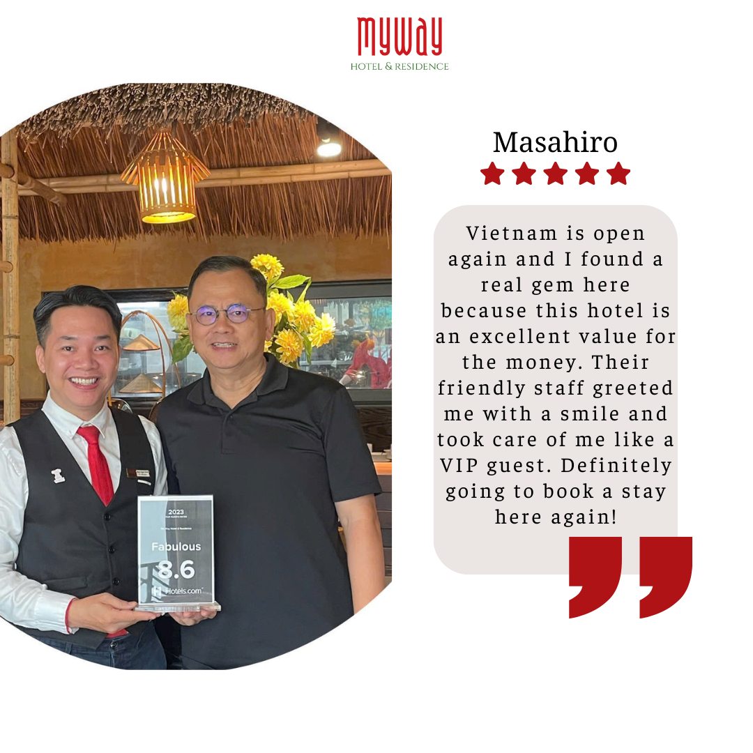 Khách hàng nói gì về My Way Hotel & Residence?
