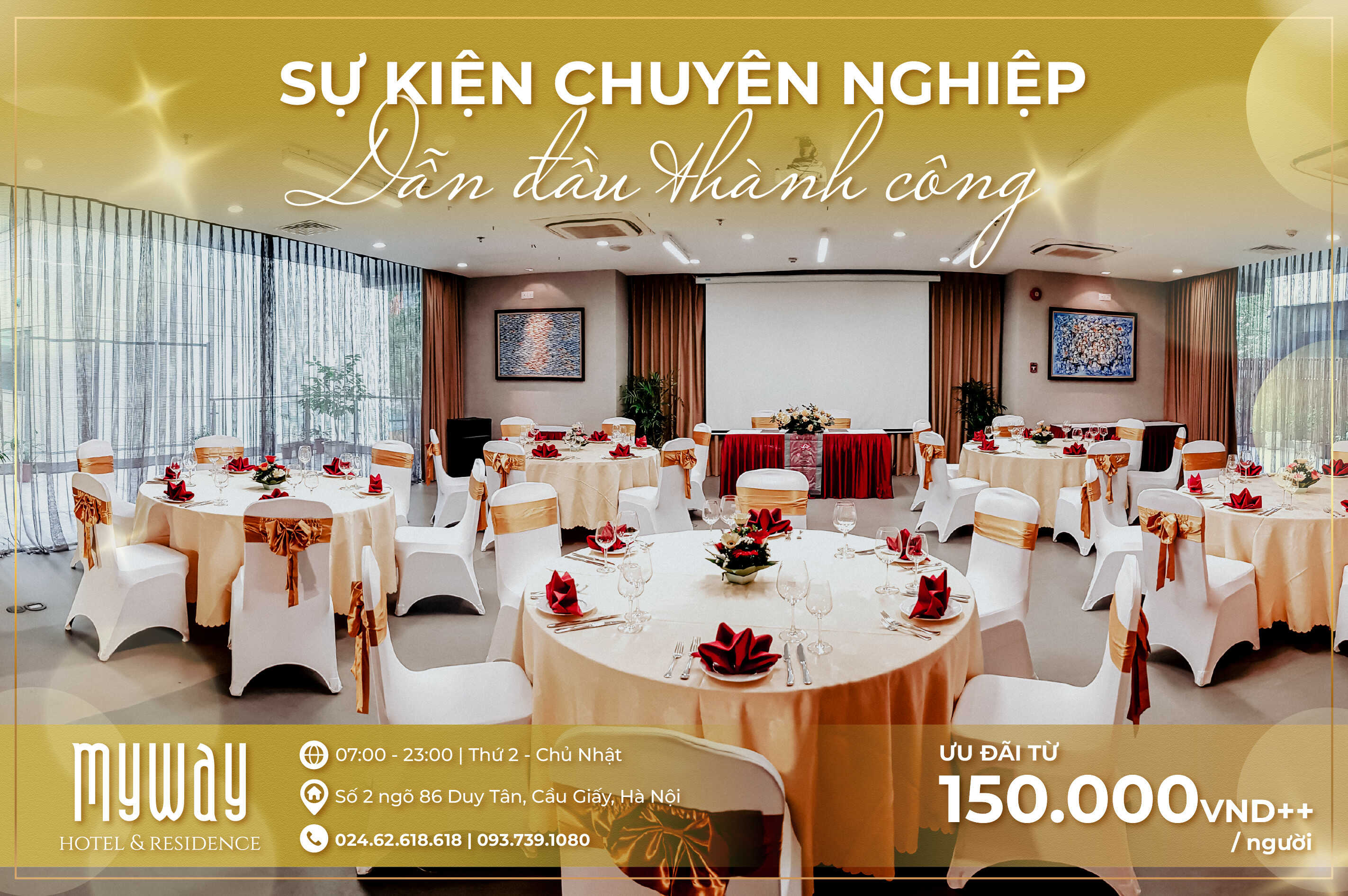LỰA CHỌN ĐỊA ĐIỂM TỔ CHỨC SỰ KIỆN 2023