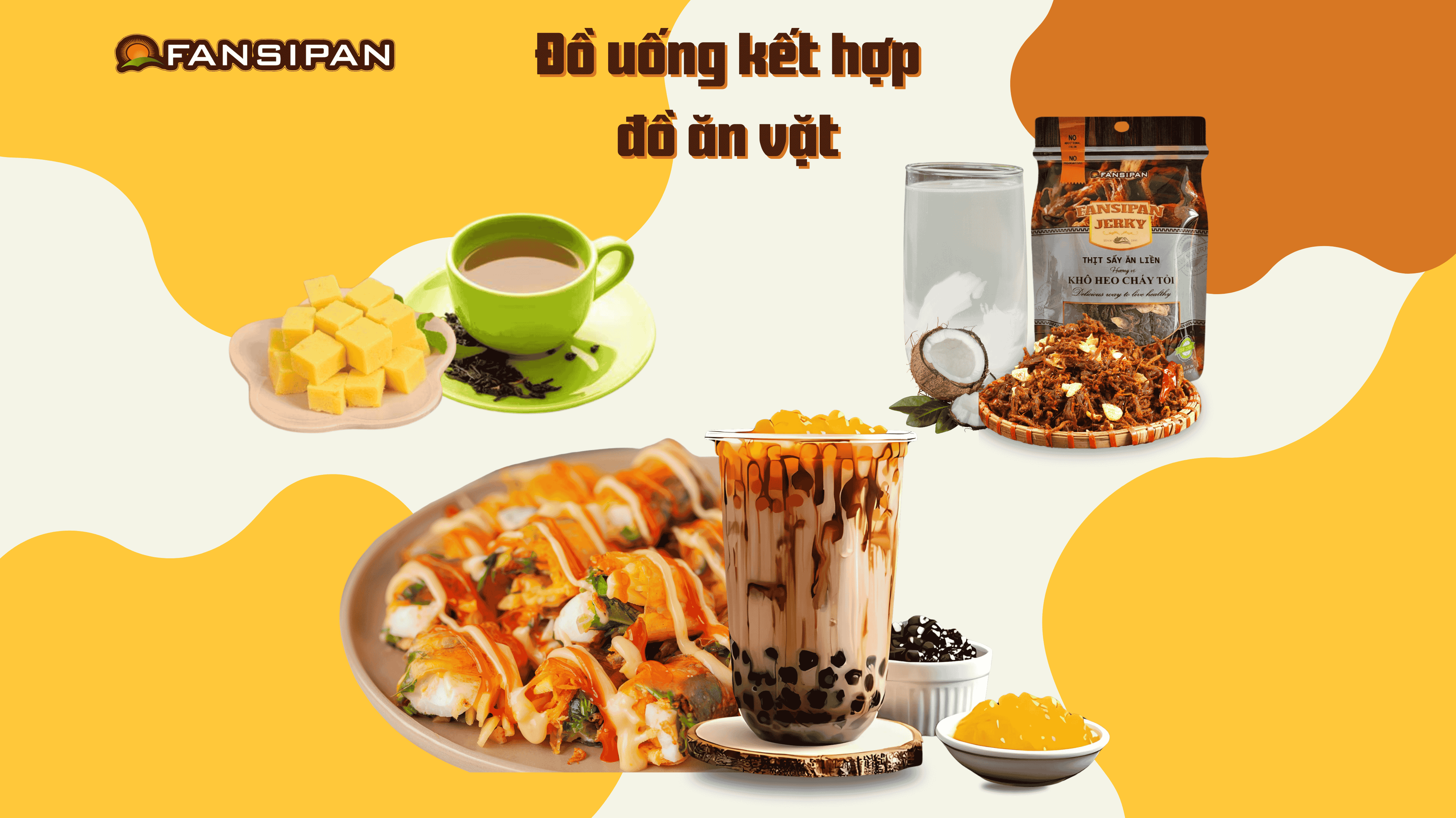 Tips Tăng Độ Ngon Của Đồ Uống: Kết Hợp Với Đồ Ăn Vặt Siêu Ngon