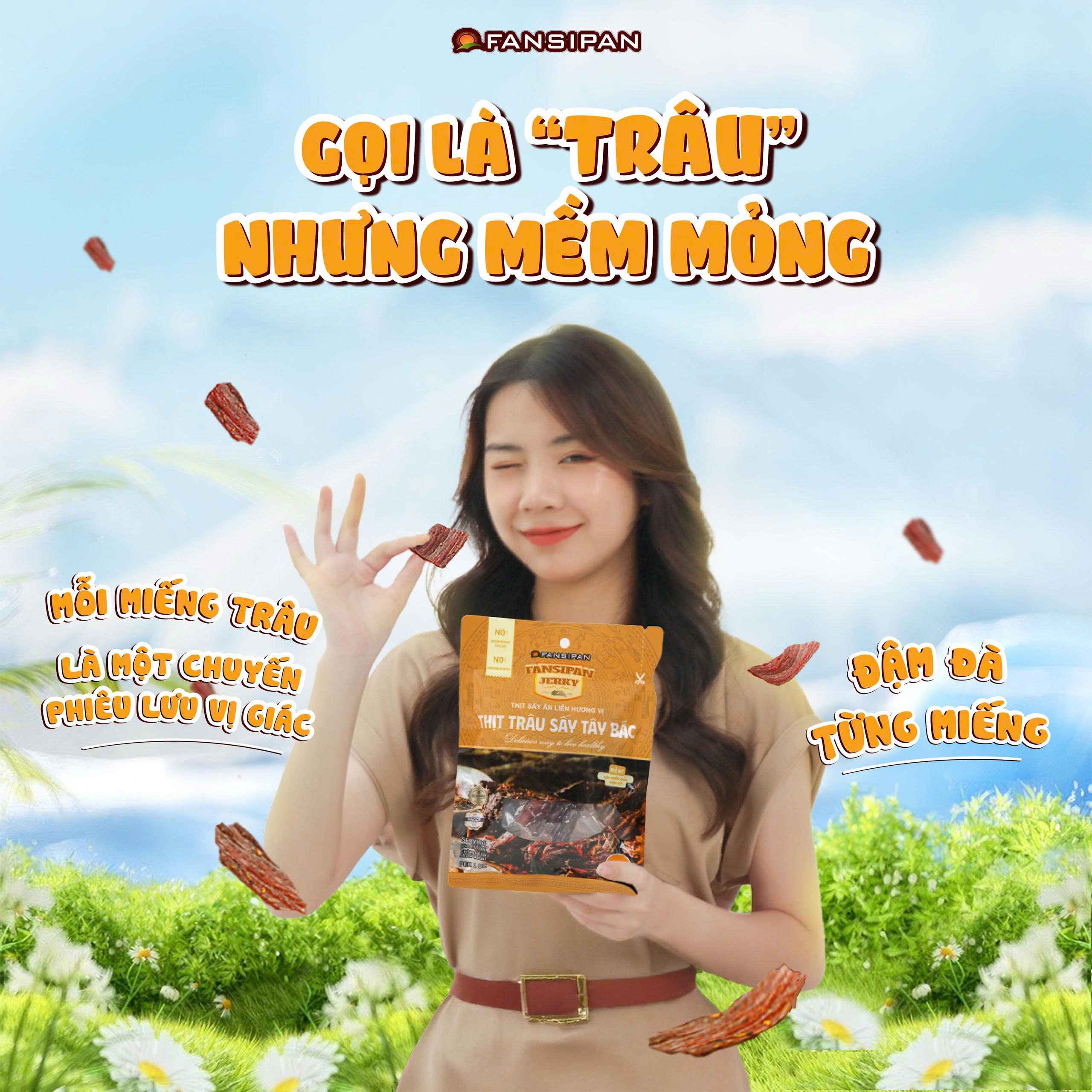 Trâu Sấy 35g - Mồi Lạ Miệng, Dễ Bán