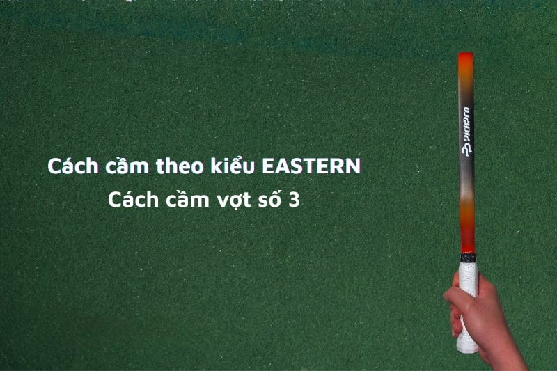 Hướng dẫn cách cầm vợt pickleball số 2, số 3 chuẩn kỹ thuật