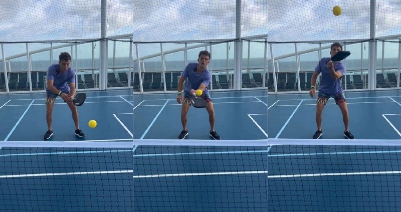 Cách thực hiện kỹ thuật lốp bóng trong Pickleball