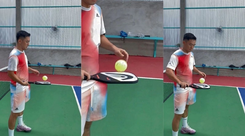 Tổng hợp bài tập cảm giác bóng khi chơi Pickleball dễ tập nhất