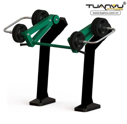 Dụng cụ tập thể lực ngoài trời đẩy ngực TVQDTL001