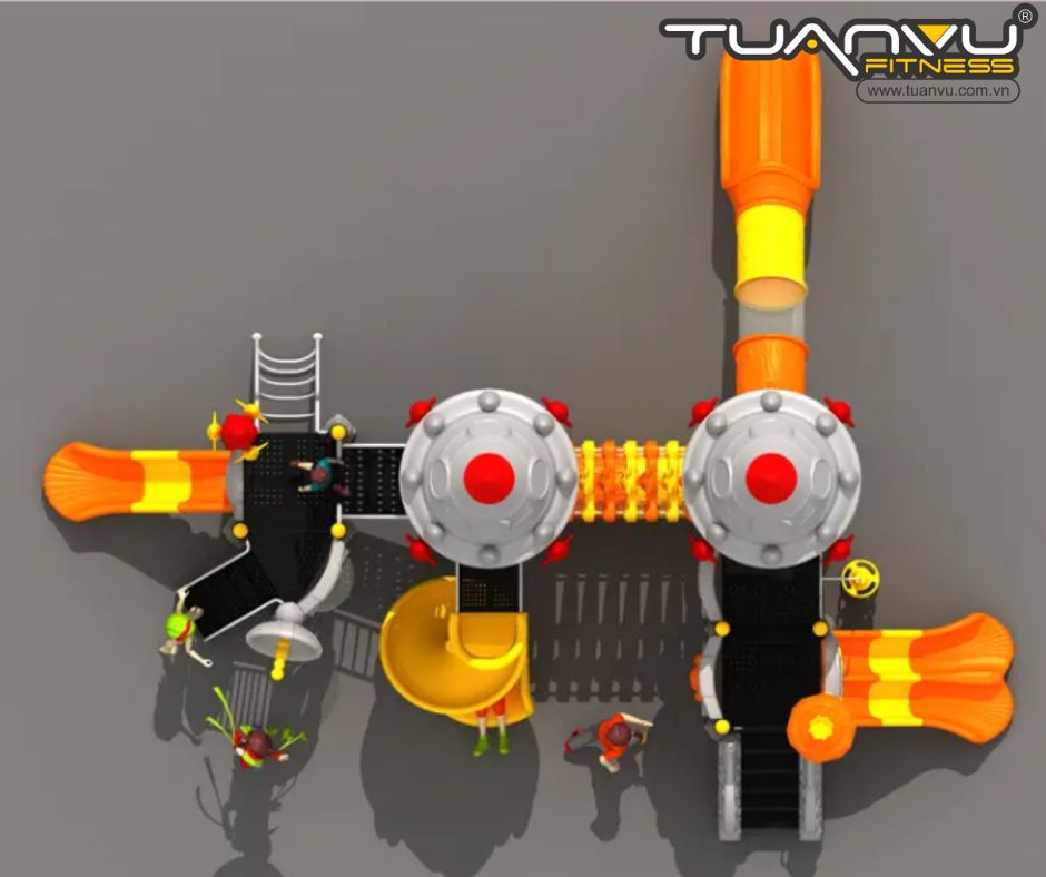 Sân chơi ngoài trời mầm non KP-TK015