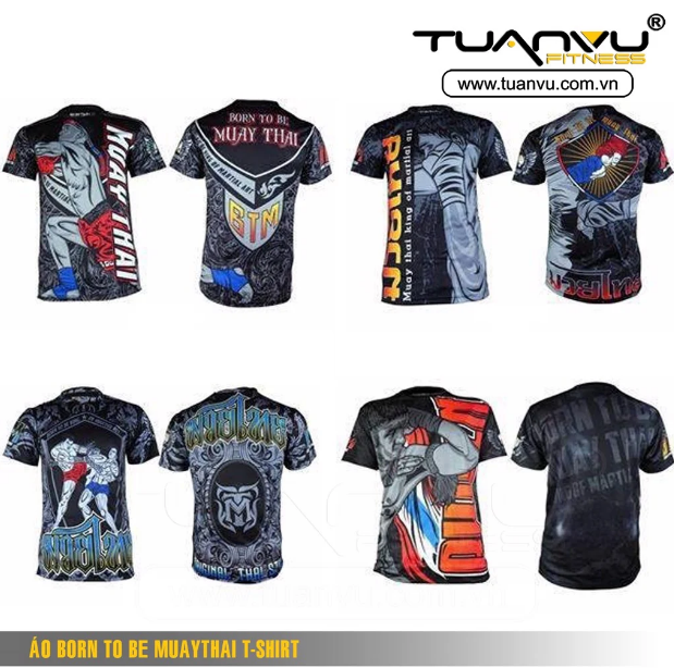 ÁO BORN TO BE MUAYTHAI T-SHIRT