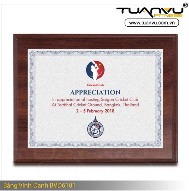 Bảng vinh danh BVD6101