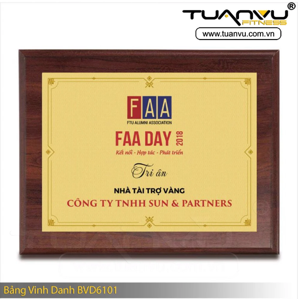 Bảng vinh danh BVD6101