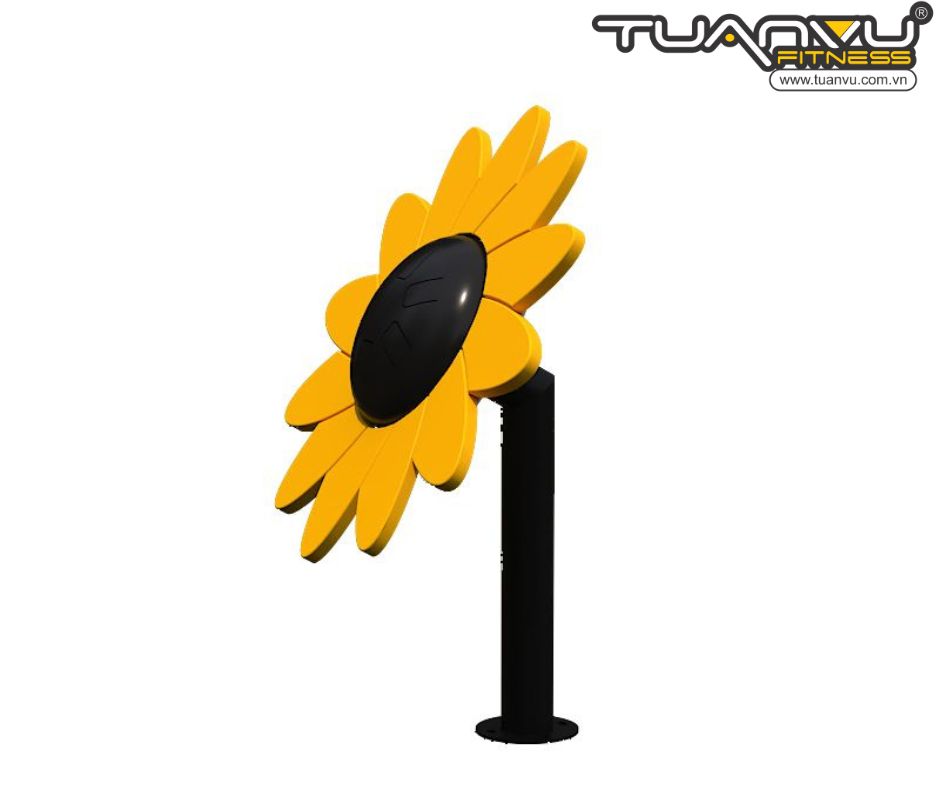 Bộ gõ trống bông hoa ngoài trời