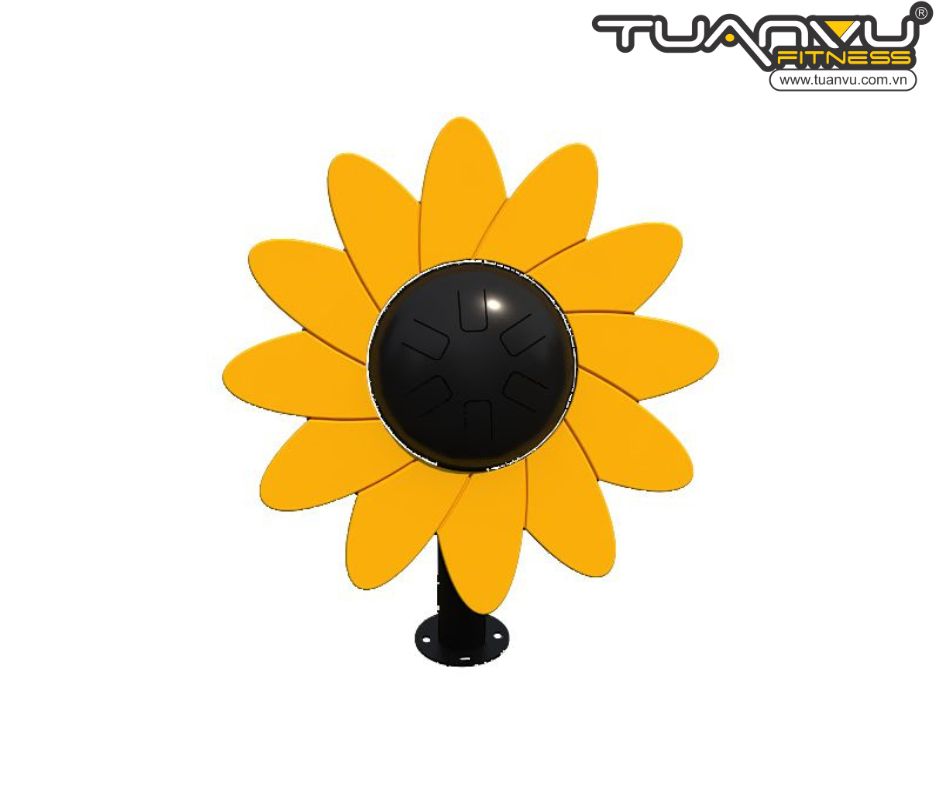 Bộ gõ trống bông hoa ngoài trời