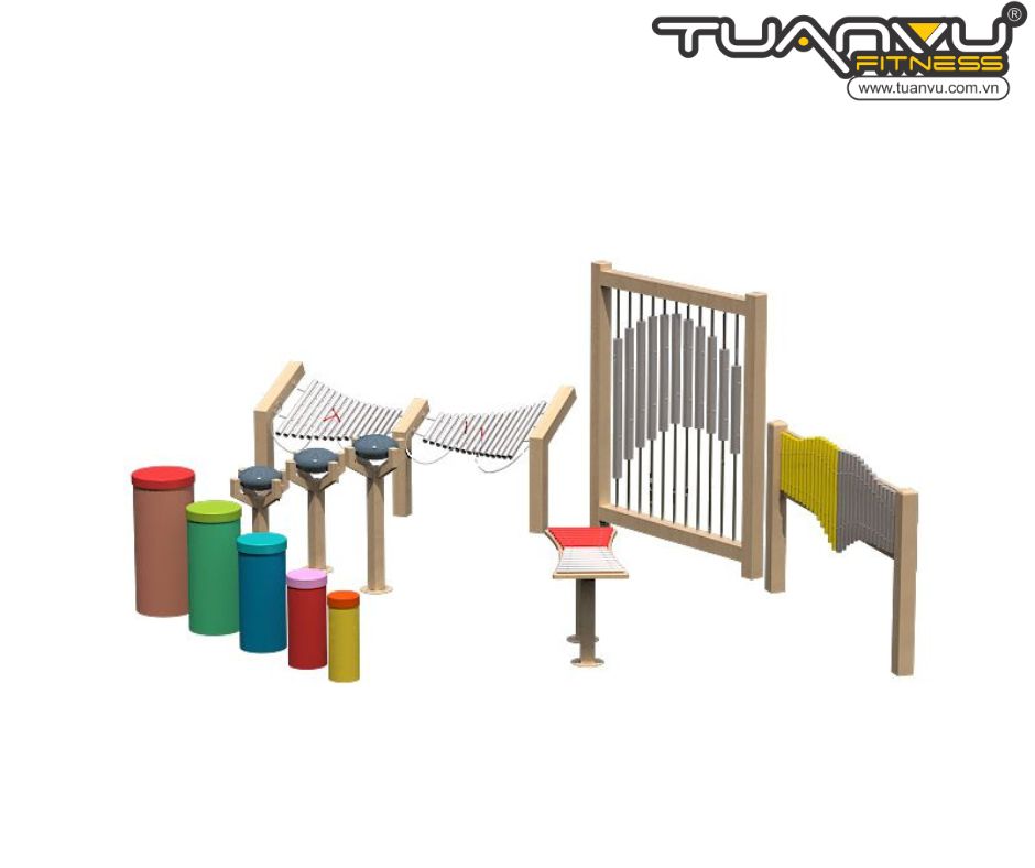 Bộ Nhạc Cụ Ngoài Trời Dành Cho Trẻ Từ 2 Tuổi Trở Lên