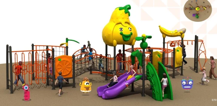 Cầu trượt liên hoàn mẫu 3