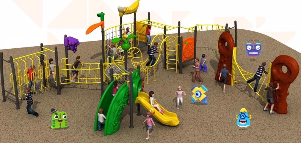 Cầu trượt liên hoàn mẫu 5