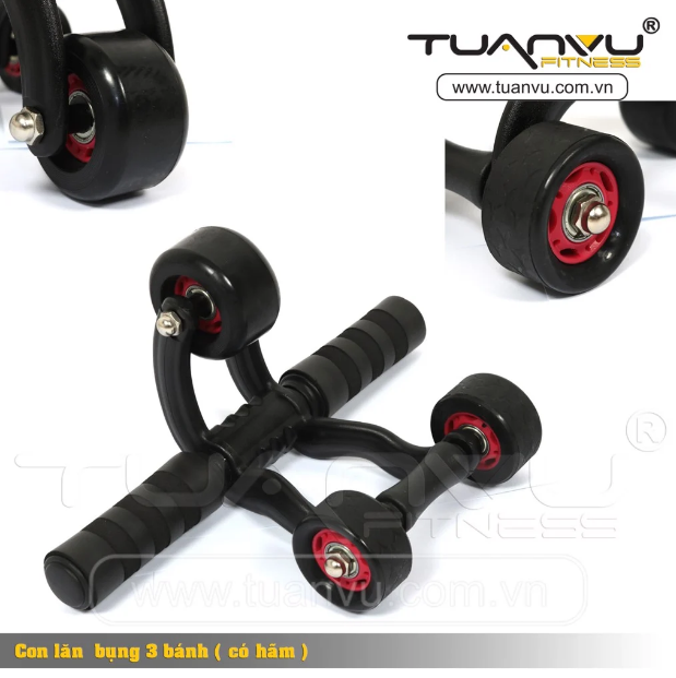 Con lăn bụng 3 bánh 