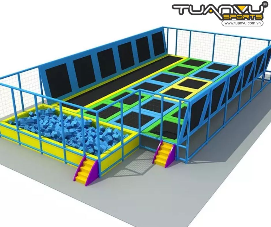 Công viên bạt nhún trong nhà KP-BC140625-2