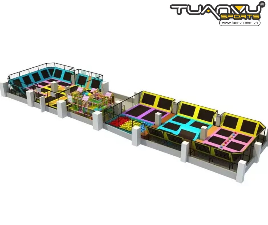 Công viên bạt nhún trong nhà KP-BC150210