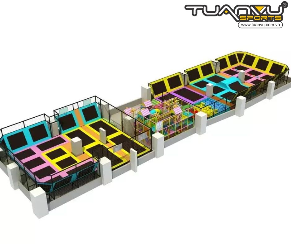 Công viên bạt nhún trong nhà KP-BC150210