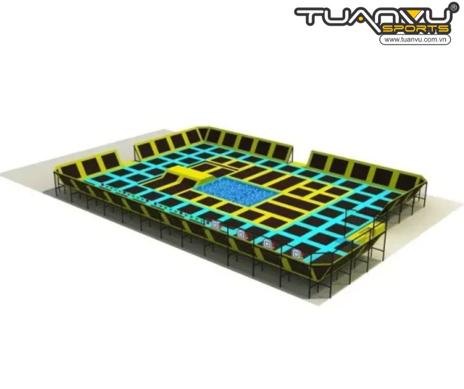 Công viên bạt nhún trong nhà KP-BC150402