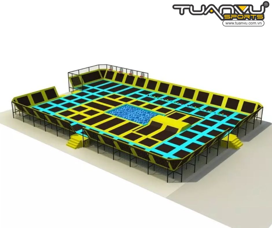Công viên bạt nhún trong nhà KP-BC150402