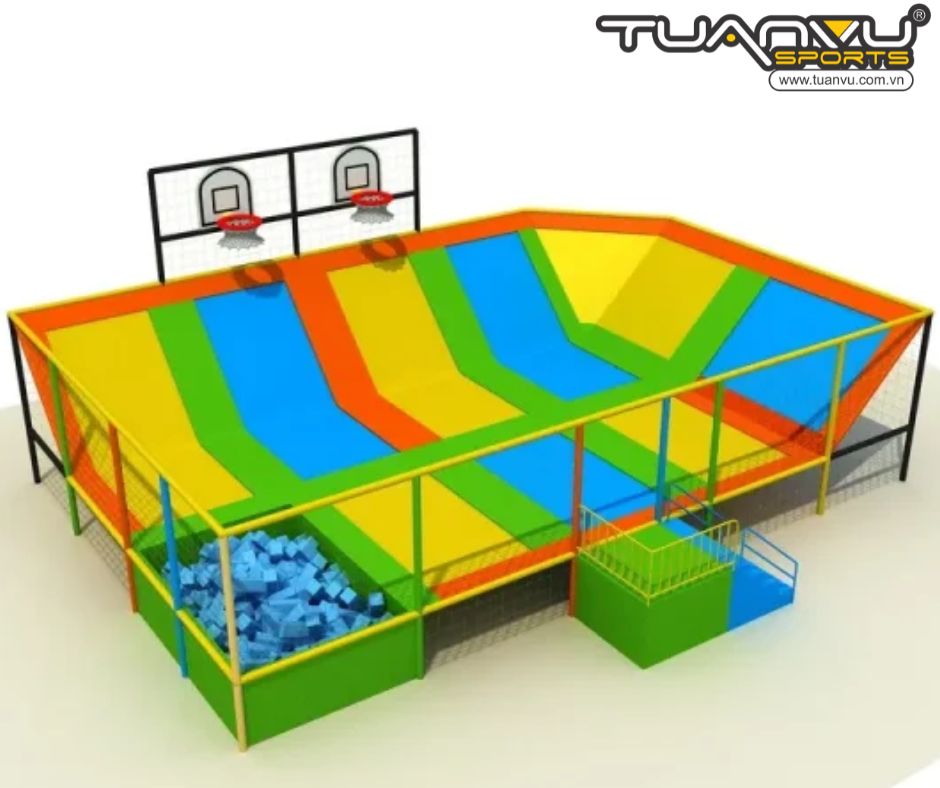 Công viên bạt nhún trong nhà KP-BC150427