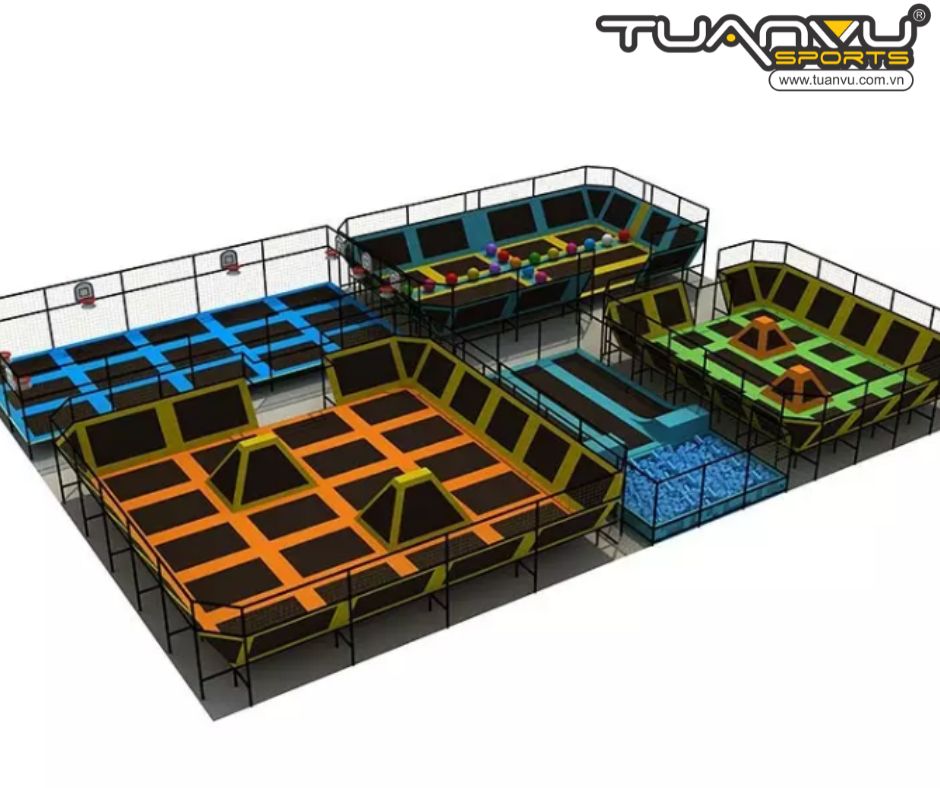 Công viên bạt nhún trong nhà KP-BC160816 (2)