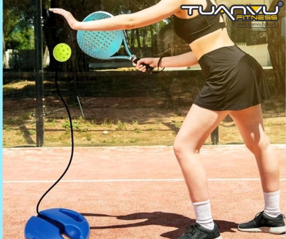 Dụng cụ tự tập luyện phản xạ bóng Pickleball