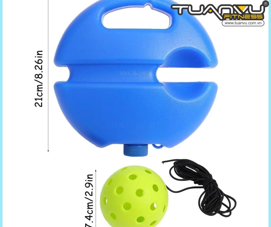 Dụng cụ tự tập luyện phản xạ bóng Pickleball